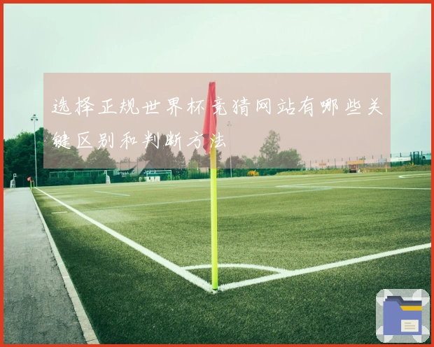 选择正规世界杯竞猜网站有哪些关键区别和判断方法